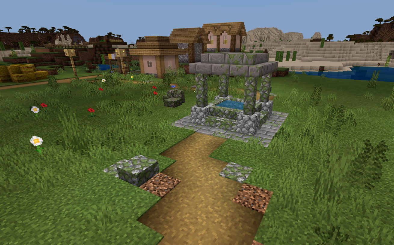 New Video added for the simple Stone Well build. - ShadenCraft